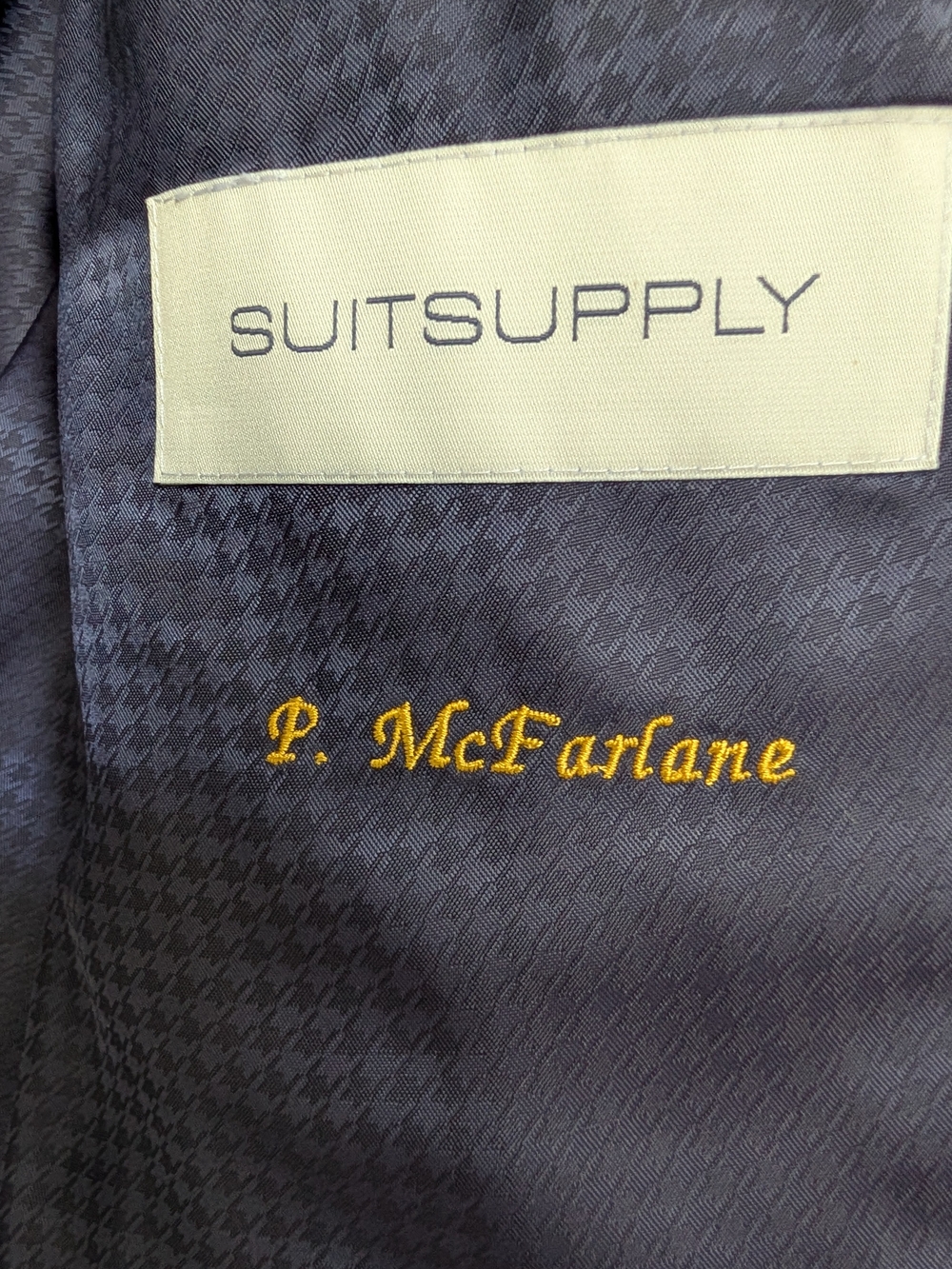 Suitsupply Custom Navy La Spalla Suit | 38S | S110s Wool - Picture 7 of 11
